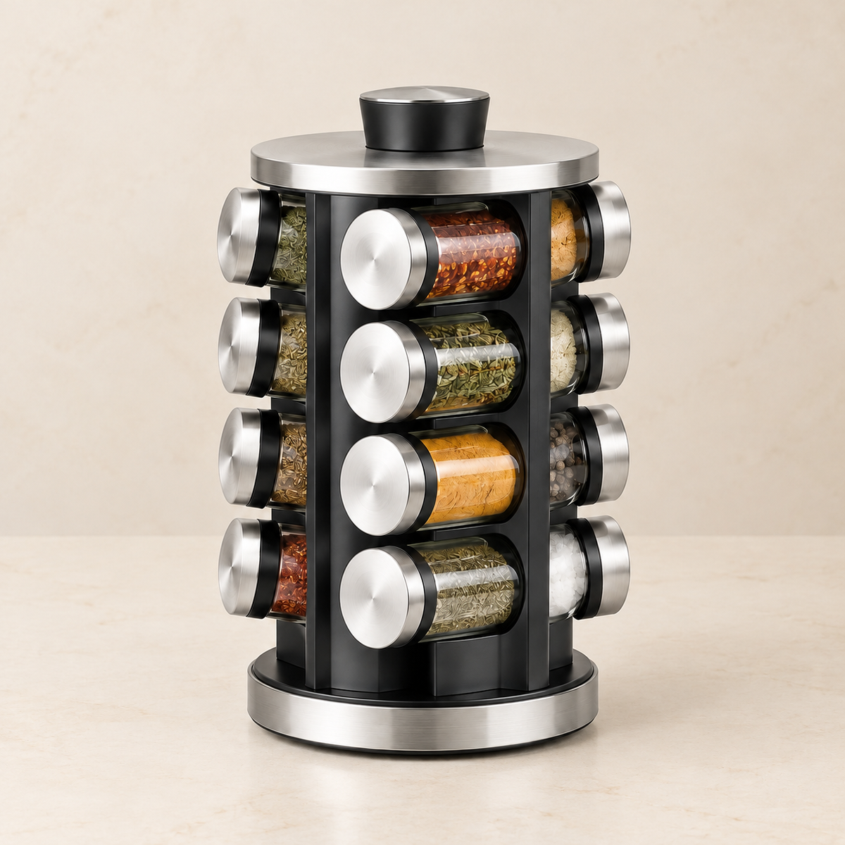 Rotating Spice Rack Organiser
